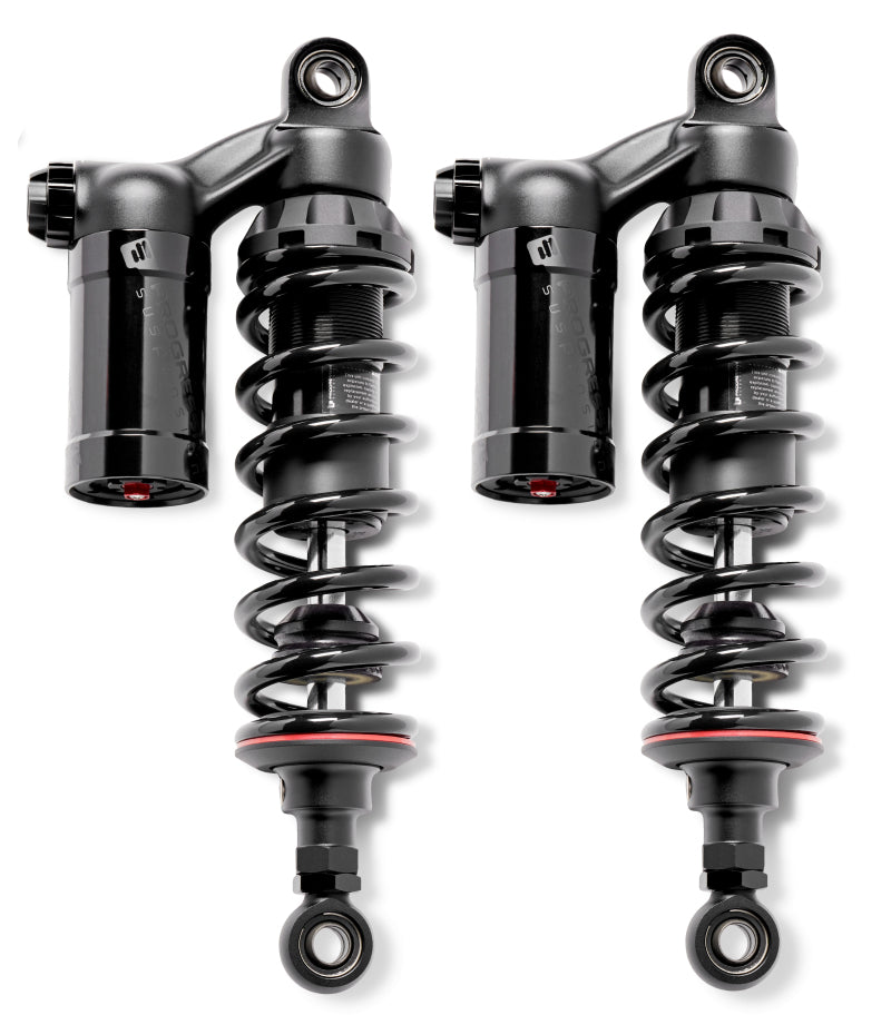 Progressive Harley-Davidson FXR/XL 990 Series Shocks 15.0in - Black
