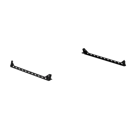 Road Armor TRECK Dual Lower 5-1/2-6ft Bed Accessory Rail Mounts - Tex Blk (Pair)