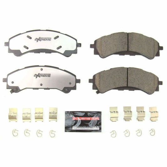 Power Stop 2019 Ford Ranger Front Z36 Truck & Tow Brake Pads w/Hardware