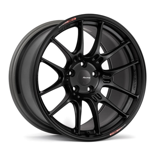 Enkei GTC02 18x8.5 5x120 35mm Offset 72.5mm Bore Matte Black Wheel (No Cancel / No Return)