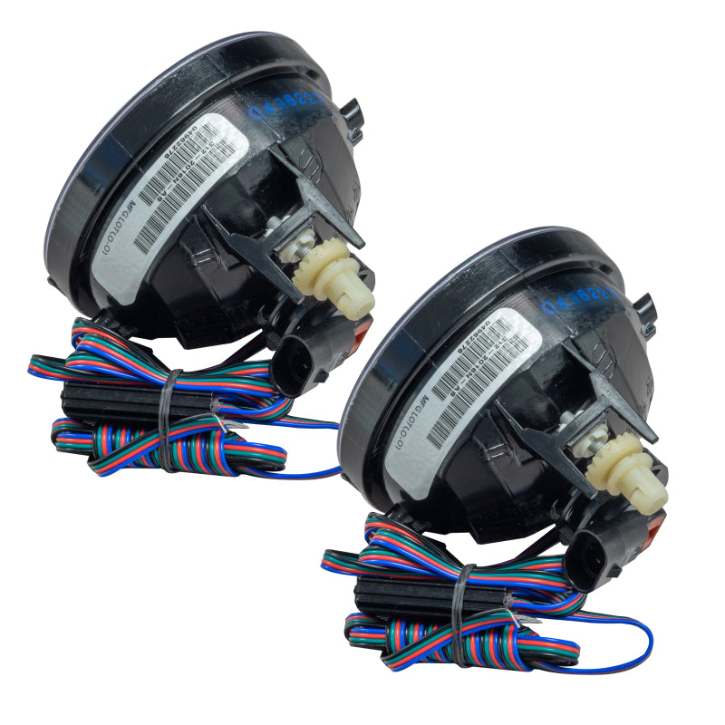 Oracle Lighting 07-13 Toyota Tundra Pre-Assembled LED Halo Fog Lights -Green