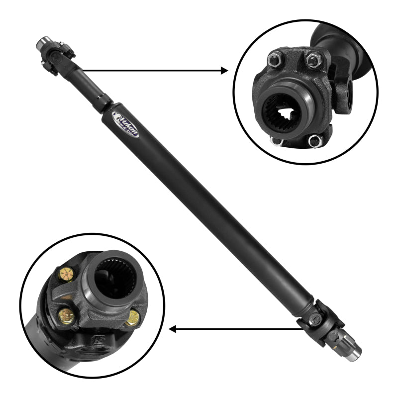 Yukon Gear Performance Rear Driveshaft 2018 Jeep JL Sahara 4 Door Auto Selec-Trac
