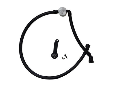 J&amp;L 18-25 Jeep Wrangler JL 3.6L Driver Side Oil Separator 3.0 - Clear Anodized