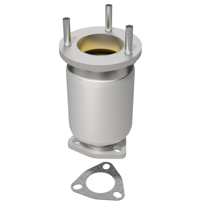 MagnaFlow Direct Fit Catalytic Converter 85-87 Mazda B2000 front 49S