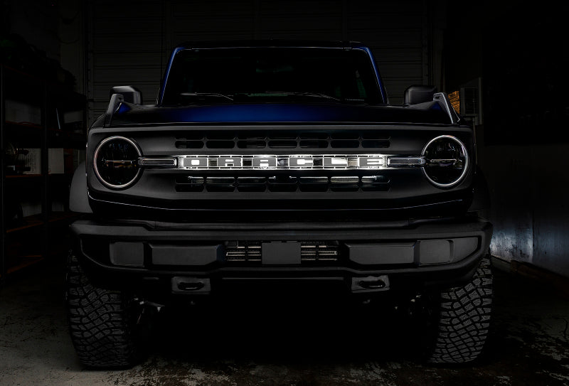 ORACLE Lighting Universal Illuminated LED Letter Badges - Matte Blk Surface Finish - V