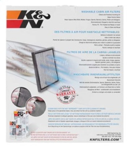 K&N 14-16 GM Full-size Truck Cabin Air Filter