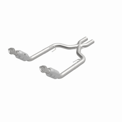 MagnaFlow Direct Fit Catalytic Converter Tru-X Assy 05 Mustang GT
