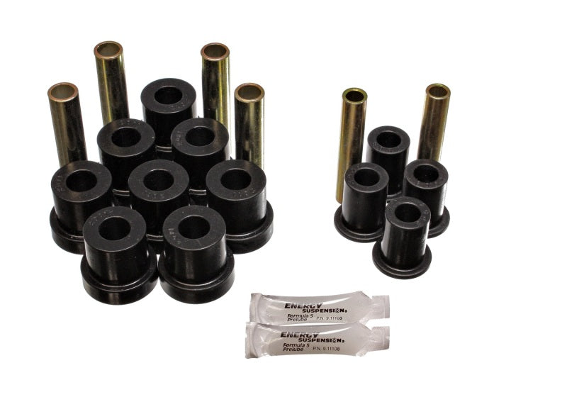Energy Suspension GM 4Wd Front Spring & Shackle Bushing - Black