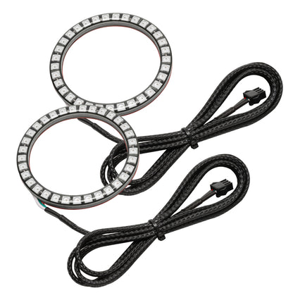 Oracle 0814 Dodge Challenger Dynamic Surface Mount Headlight/Fog Light Halo Kit COMBO