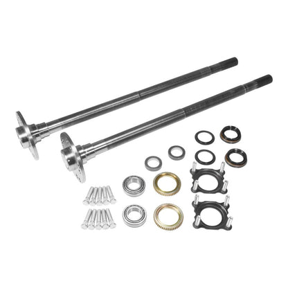 Yukon Gear Chromoly Rear Axle Kit Dana 44 Jeep Rubicon JL Narrow Track 30 Spline w/ e-Locker