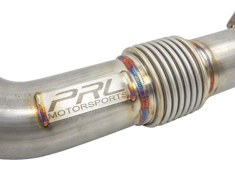 PRL Motorsports - 2017-2021 Honda Civic Type-R FK8 Front Pipe Upgrade