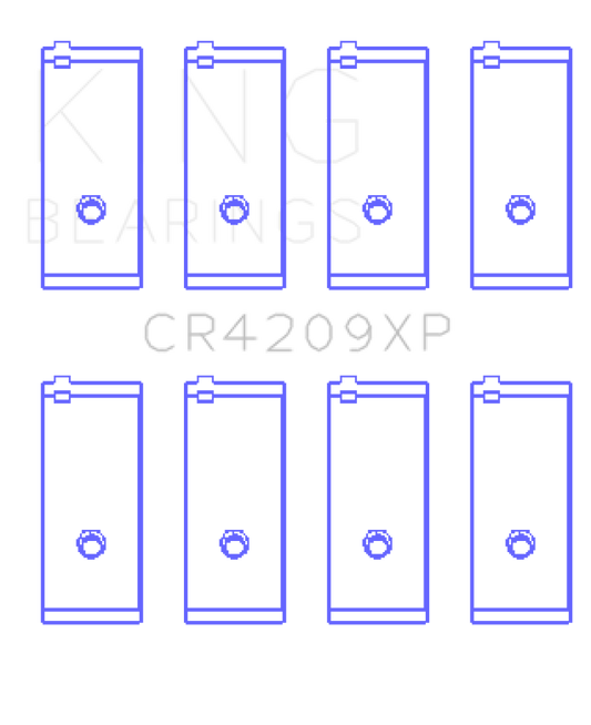 King Engine Bearings Toyota 3SGTE (Size 0.25mm) Performance Rod Bearing Set
