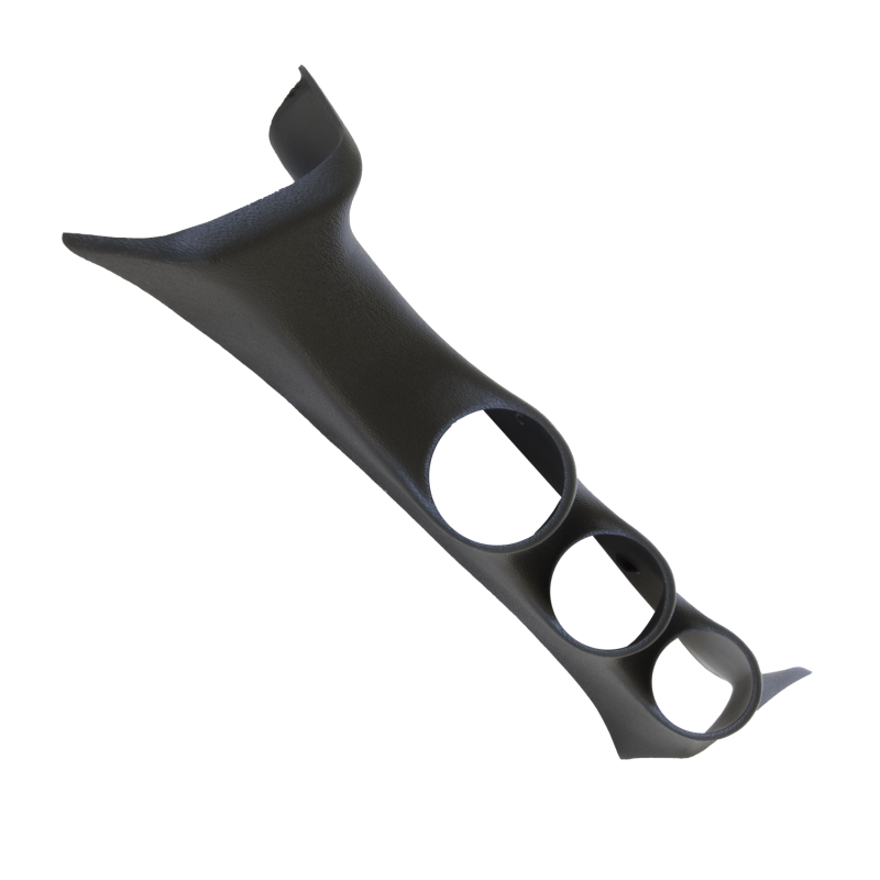 Autometer 08-10 Ford Super Duty 52mm Black Triple Pillar