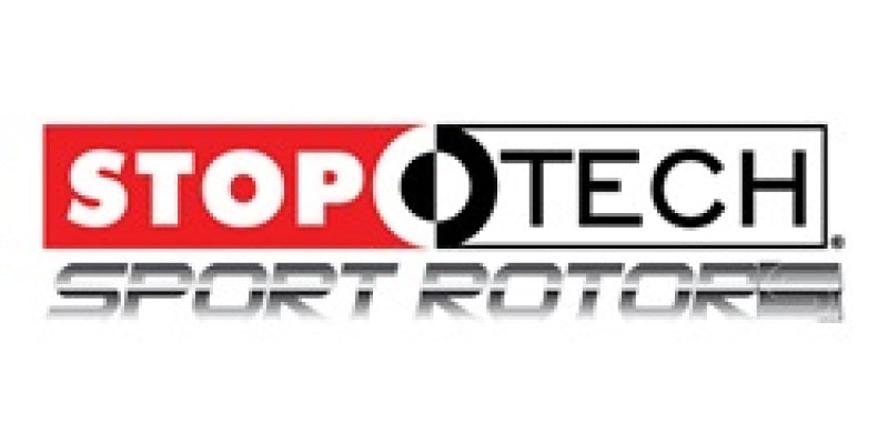 StopTech 90-00 Honda Civic / 90-91 CRX Drilled Left Front Rotor