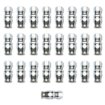 Russell Performance -10 AN Endura PowerFlex Power Steering Straight Hose Ends (25 pcs.)
