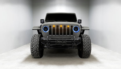 Oracle Jeep Wrangler JL/Gladiator JT 7in. High Powered LED Headlights (Pair) - Dynamic
