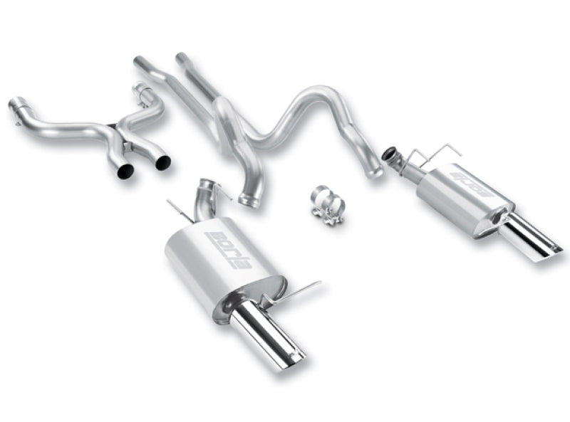 Borla 2011-2012 Mustang GT 5.0L 8cyl 6spd RWD Aggressive ATAK Catback Exhaust