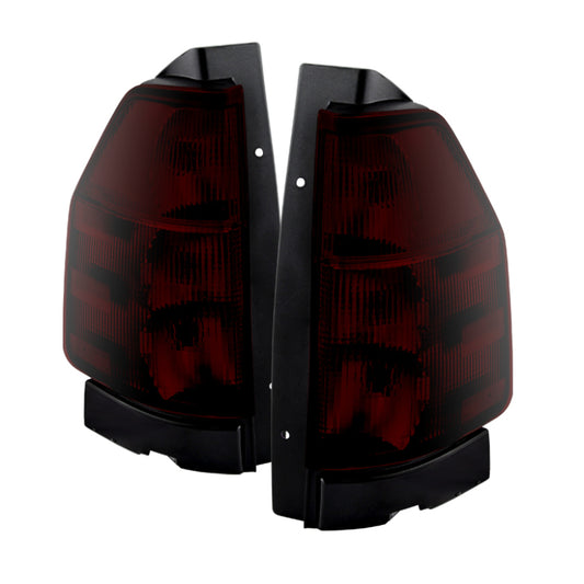 Xtune GMC Envoy 02-09 OEM Style Tail Lights -Red Smoked ALT-JH-GEN02-OE-RSM