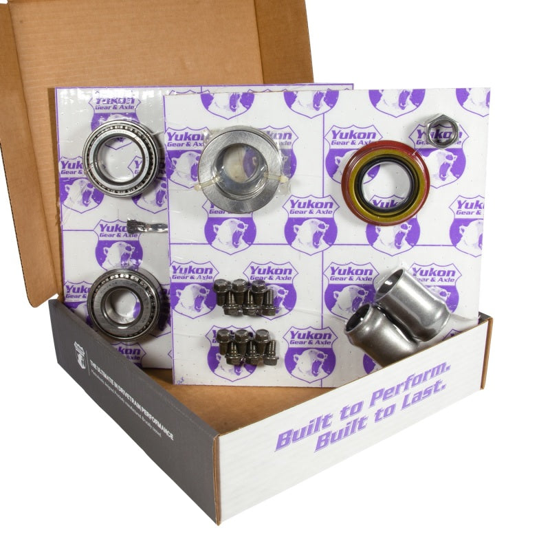 Yukon Gear 8.875in GM 12T 3.73 Rear Ring & Pinion Install Kit 30 Spline Positraction Axle Bearings