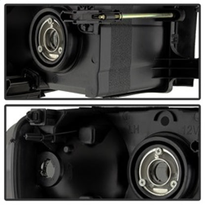 xTune Dodge Ram 1500 02-05 Amber Crystal Headlights HD-JH-DR02-AM-BSM