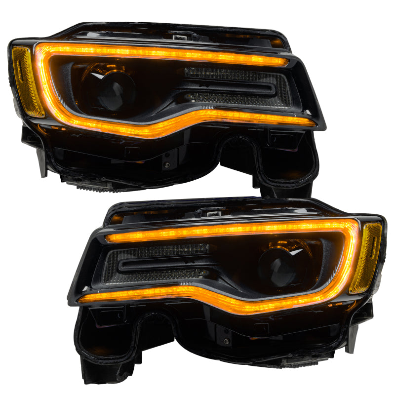 Oracle 1421 Jeep Grand Cherokee Dynamic Headlight DRL Upgrade Kit  ColorSHIFT Dynamic