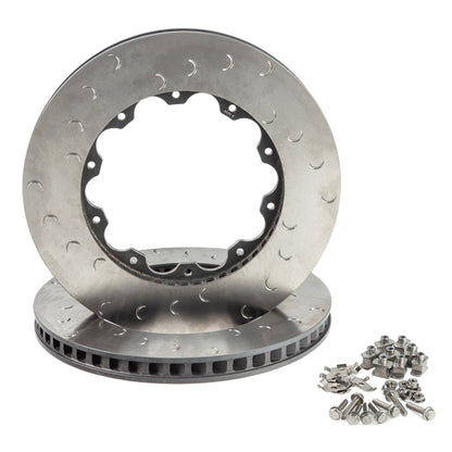 Alcon Nissan R35 GT-R Gen 2 390X32.8mm Rotor Ring Kit - Front Left
