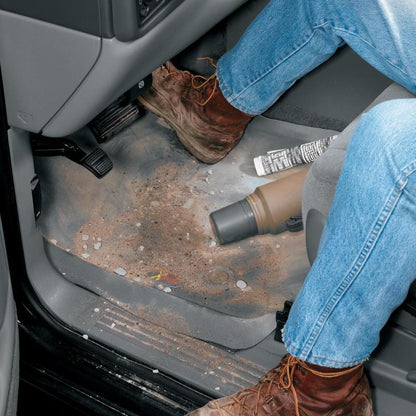 Lund 07-10 Jeep Wrangler Catch-All Xtreme Front Floor Liner - Black (2 Pc.)