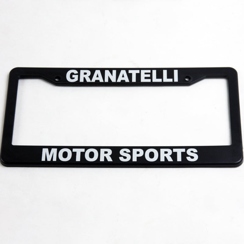 Granatelli Motor Sports License Plate Frame