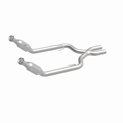 MagnaFlow Direct Fit Catalytic Converter Tru-X Assy 05 Mustang GT