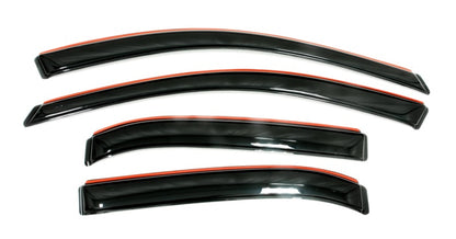 AVS 2022 Jeep Wagoneer In- Channel Ventvisor Low Profile Deflectors 4pc - Smoke