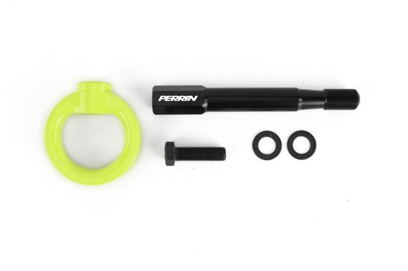 PERRIN 15-21 Subaru WRX/STI Tow Hook Kit (Rear) - Neon Yellow