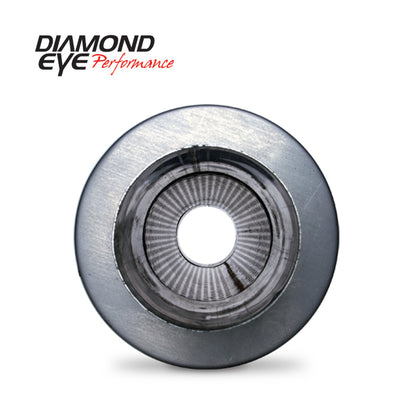Diamond Eye Muffler 5inX27in OVERALL PERF POLISHED