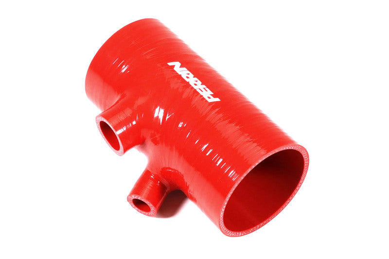 PERRIN 22-24 Subaru WRX / 20-25 LGT & OBXT Turbo Inlet Hose w/Turbo Adapter Flange (Short) - Red
