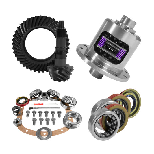 Yukon Gear 7.5in/7.625in GM 3.23 Rear Ring & Pinion Install Kit 28 Spline Positraction Axle Bearings