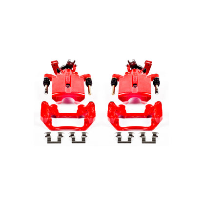 Power Stop 05-08 Chevrolet Cobalt Rear Red Calipers w/Brackets - Pair