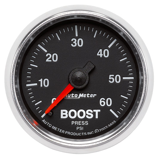 Autometer GS 52mm 0-60 psi Mechanical Boost Gauge