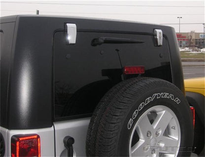 Putco 07-18 Jeep Wrangler - Rear Hinge Cover (Upper)