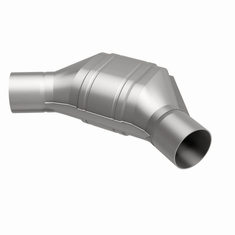 MagnaFlow Universal Catalytic Converter 2.00in Angled In/Out Frnt CA