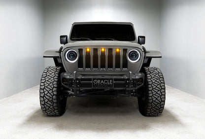 Oracle Jeep JL/Gladiator JT Oculus Bi-LED Projector Headlights - Amber/White Switchback