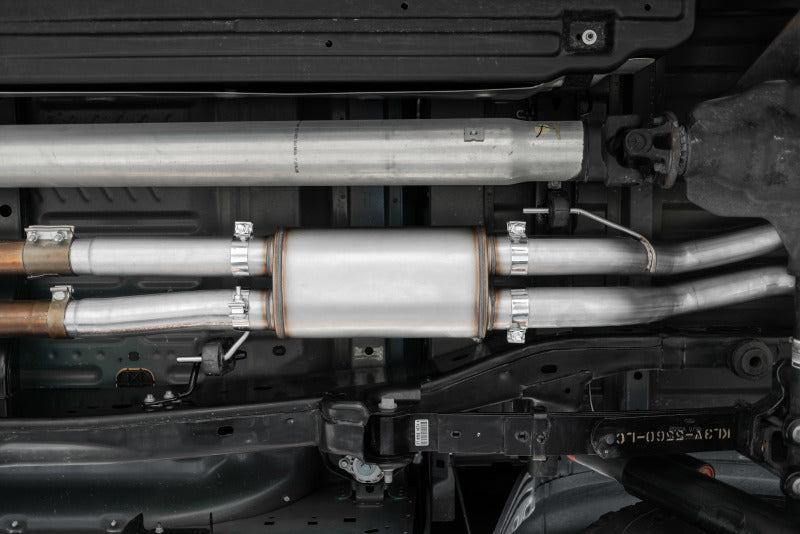 MBRP 17-20 Ford F-150 Raptor 3.5L Ecoboost Dual Rear Exit T409 3in Resonator Back Exhaust System