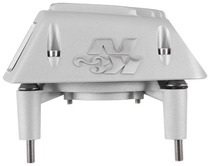 K&N Street Metal Intake System 01-16 Harley-Davidson Shaker Silver H/D Softail/Dyna Fl