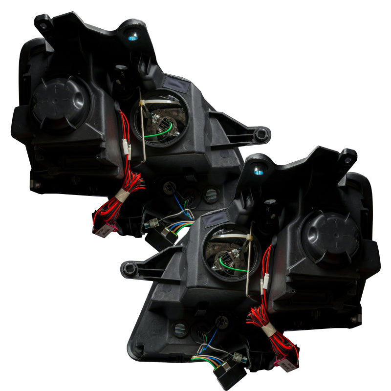Oracle Lighting 08-12 GMC Acadia Non-HID Pre-Assembled LED Halo Headlights -Blue