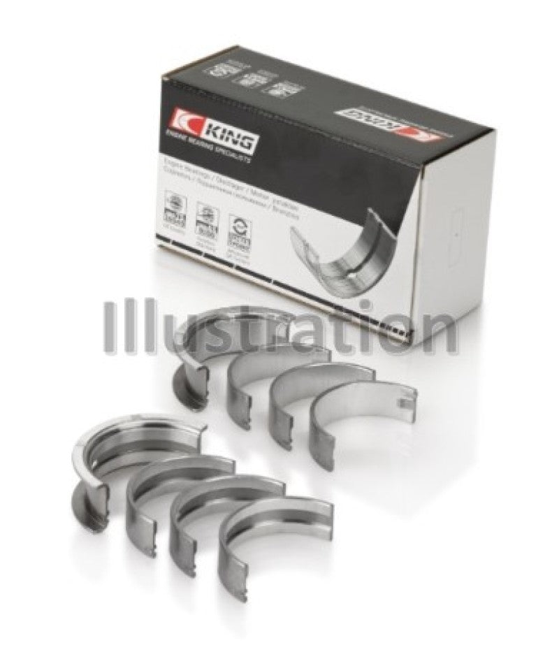 King Engine Bearings 87-90 Subaru Justy Main Bearing Set (Size 0.25 Oversized)