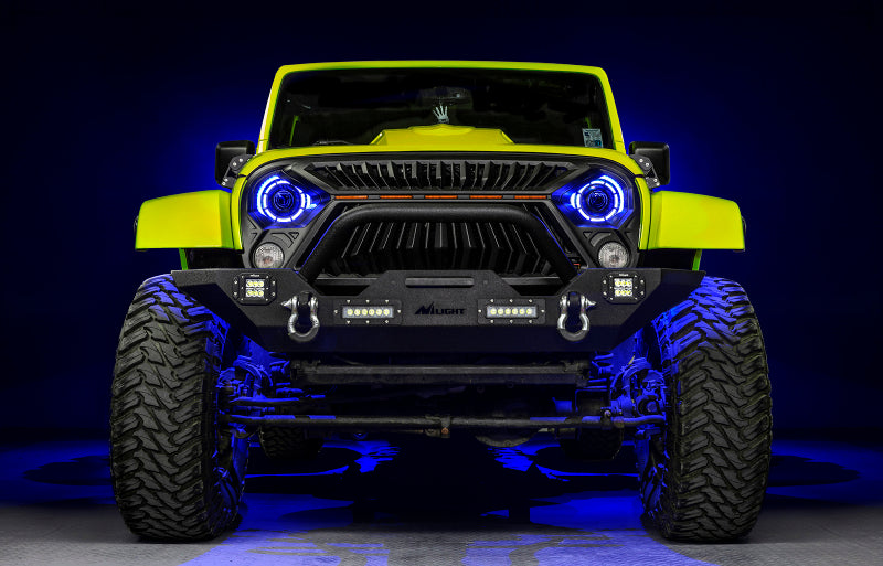 Oracle Oculus 7in ColorSHIFT Bi-LED Projector Headlights for Jeep Wrangler JK