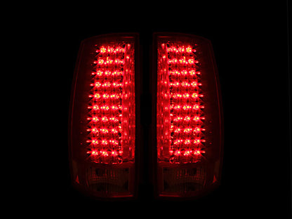 ANZO 2007-2014 Chevrolet Suburban LED Taillights Black G4