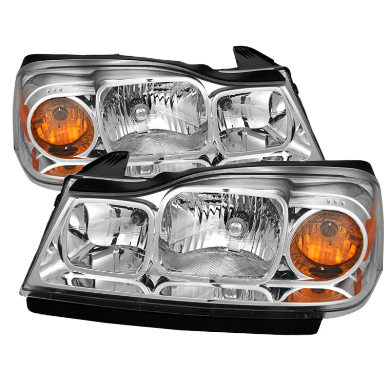 xTune Saturn Vue 06-07 Crystal Headlights Chrome HD-JH-SVUE06-AM-C