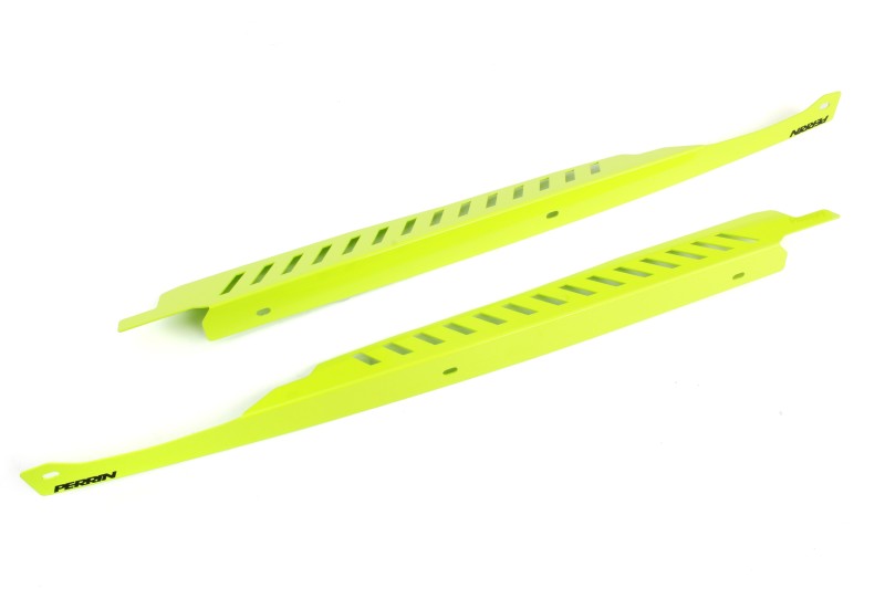 PERRIN 08-14 Subaru WRX/STI / 08-11 Impreza Fender Shroud Set - Neon Yellow