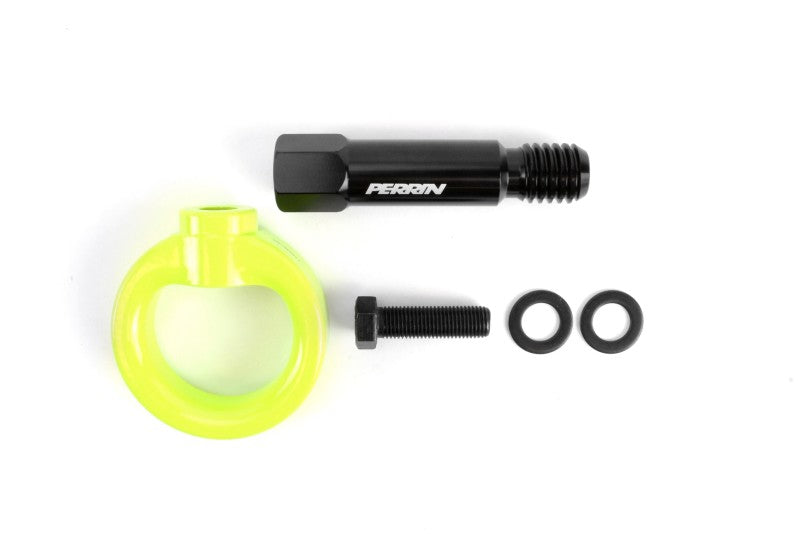 PERRIN 20-25 Toyota Supra Tow Hook Kit (Rear) - Neon Yellow