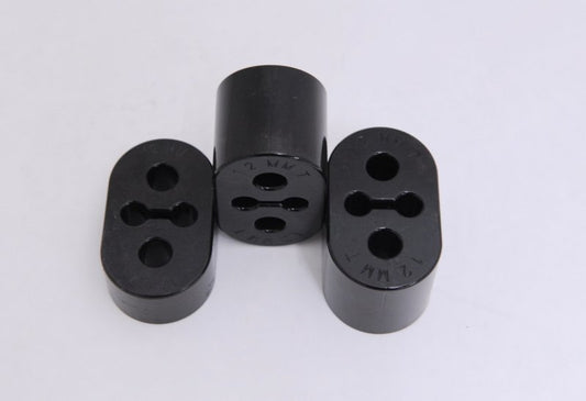 Kartboy 15-19 Volkswagen GTI/Golf R/15-19 Audi S3/RS3 Thick Exhaust Hanger - 12mm - Black