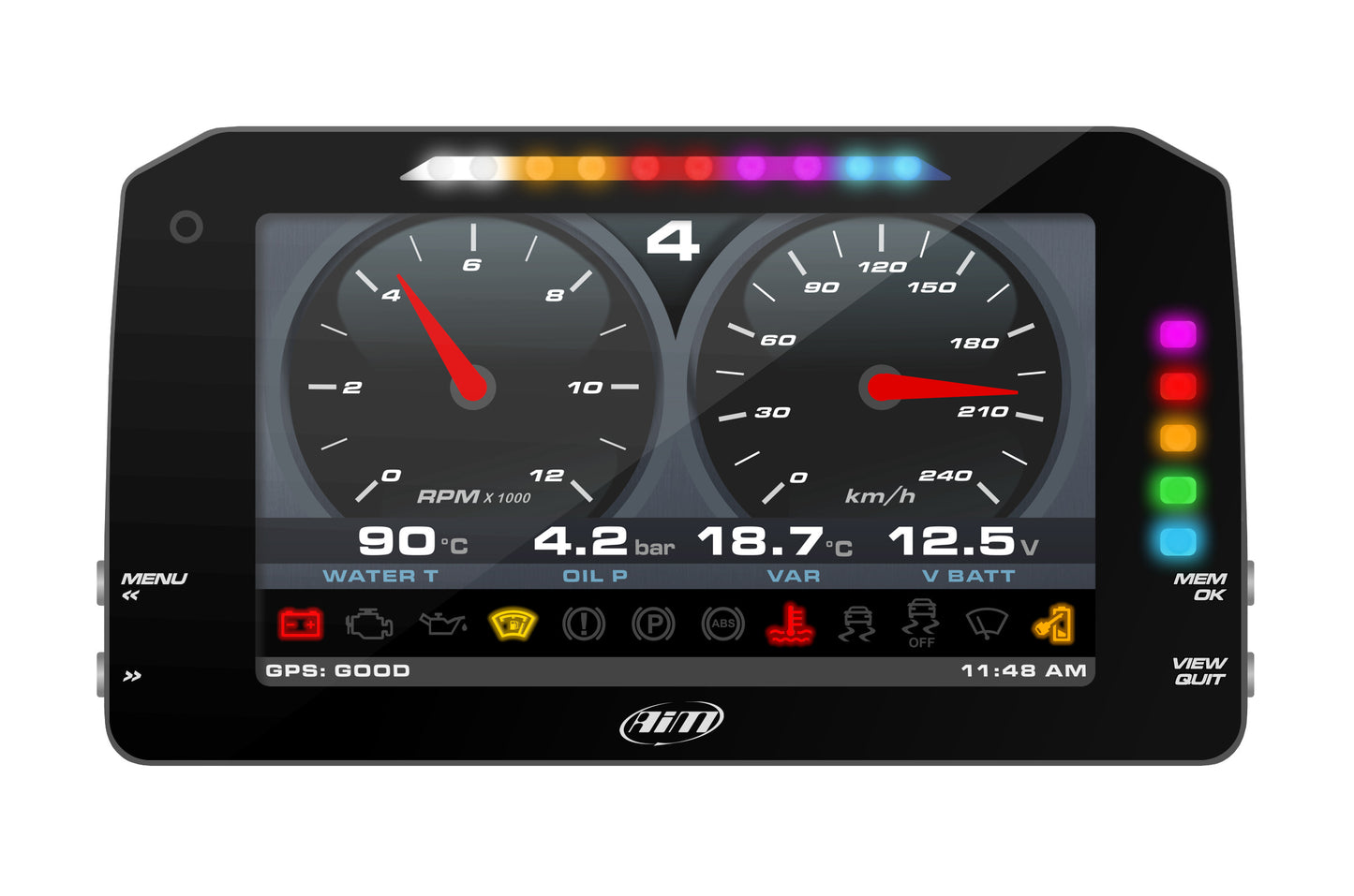 AiM Sports - MXP 6" TFT Dash Logger